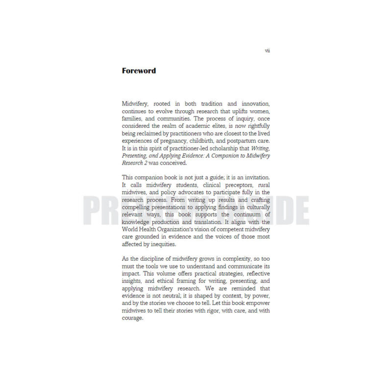 Writing, Presenting, and Applying Evidence: A Companion to Midwifery Research 2 - Image 3