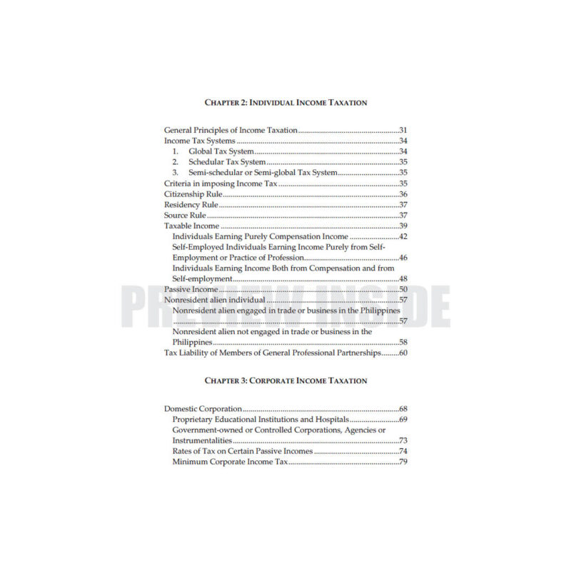 The Law on Income Taxation in the Philippines - Image 3