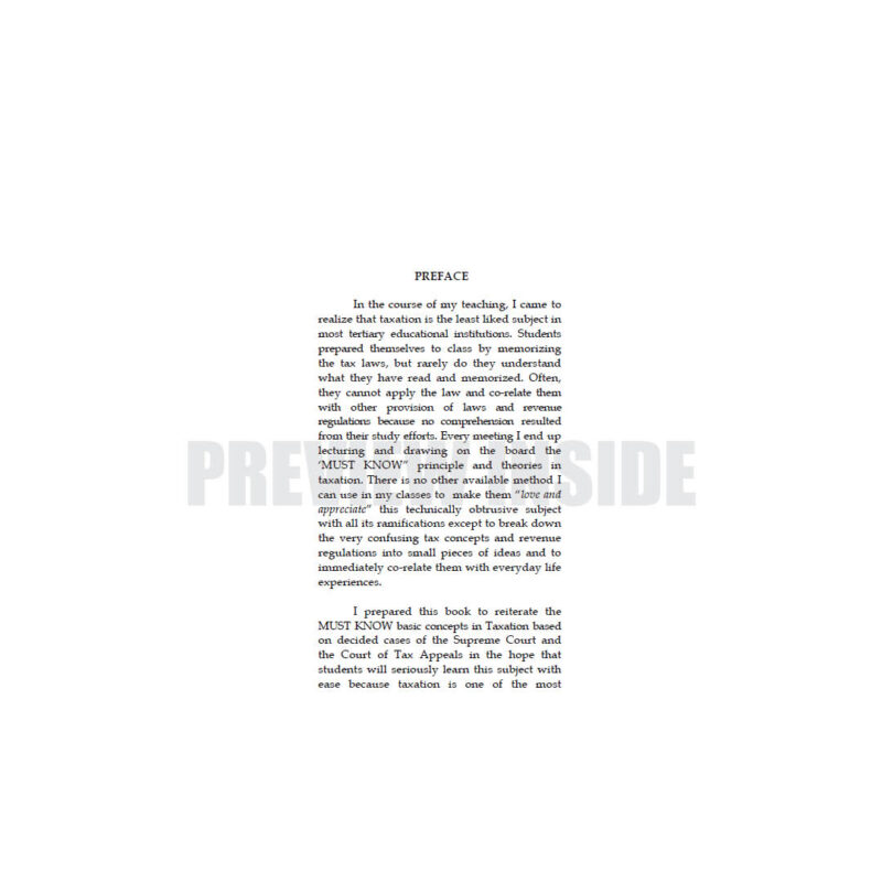 The "Must Know" Basic Key Concepts in Taxation (For Commerce Students) - Image 3