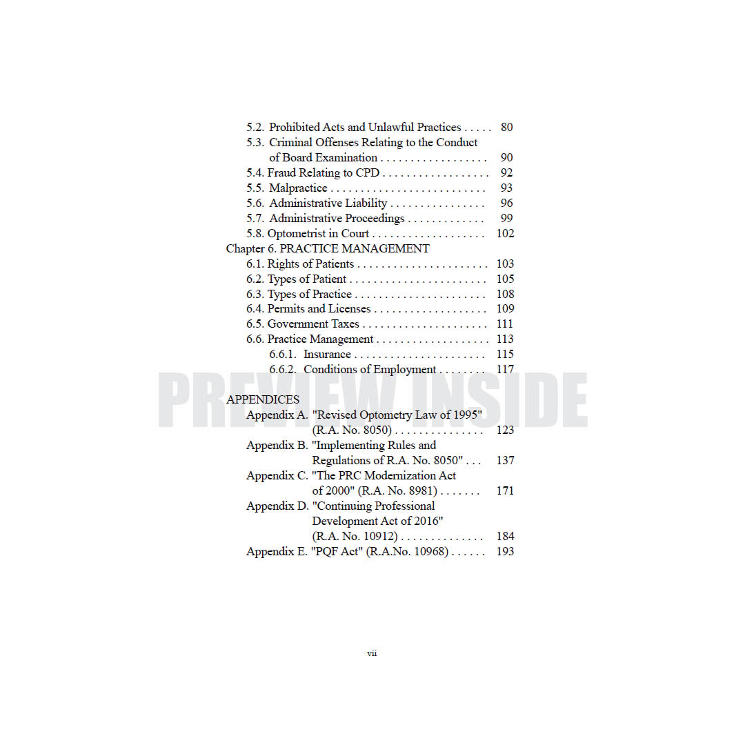 Optometry Law, Ethics, Jurisprudence and Practice Management - Image 4