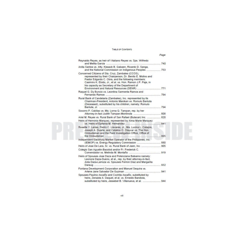 Notes and Excerpts From Selected: Philippine Supreme Court Decisions (2022) Vol. 3 - Image 5