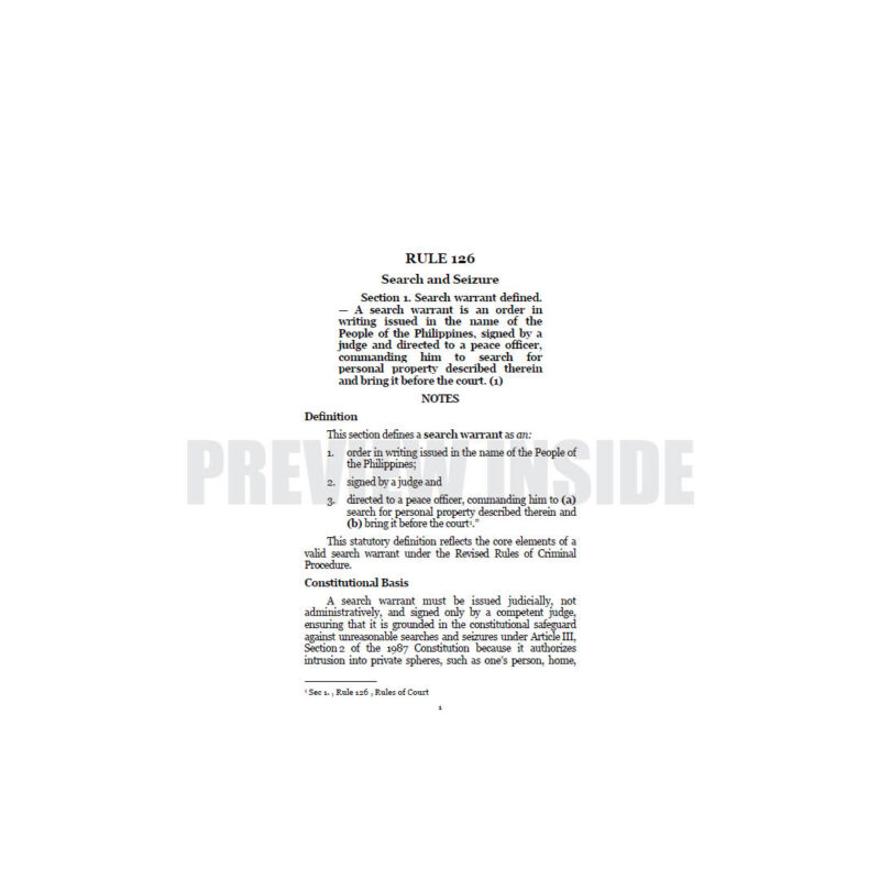 Guidebook on Search and Seizure - Image 5