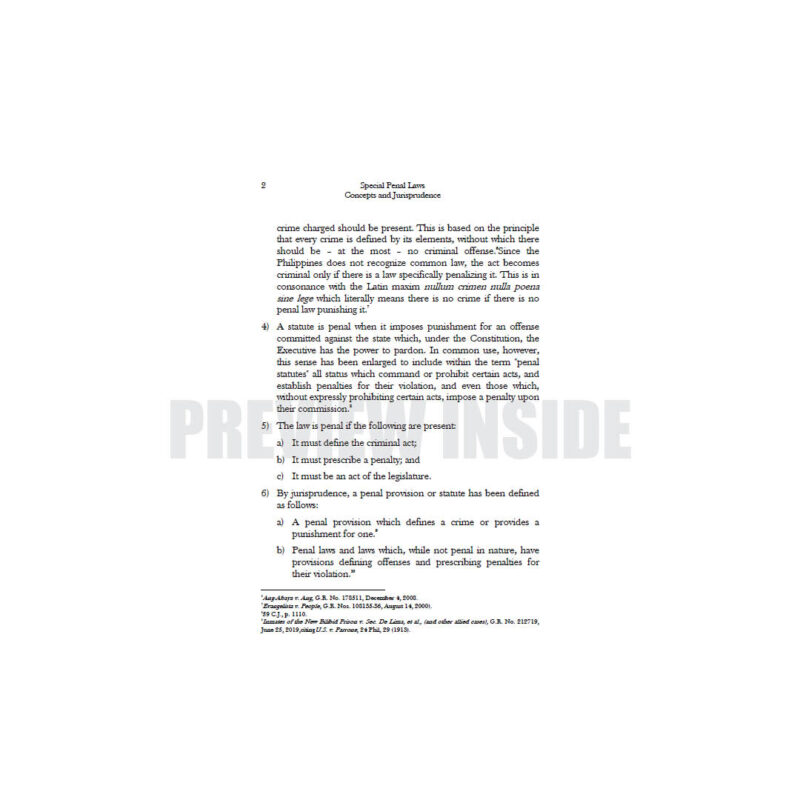 Special Penal Laws: Concepts and Jurisprudence (Volume 1) - Image 6