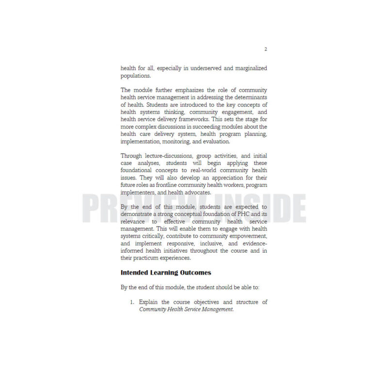 Community Health Service Management - Image 6