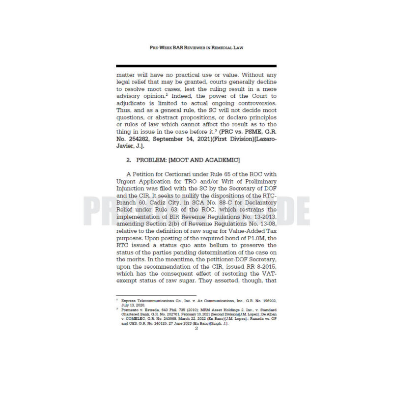 Pre-Week Bar Reviewer in Remedial Law - Image 7