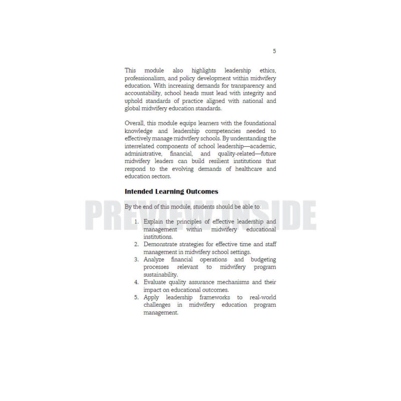 Midwifery Education Program Management - Image 7