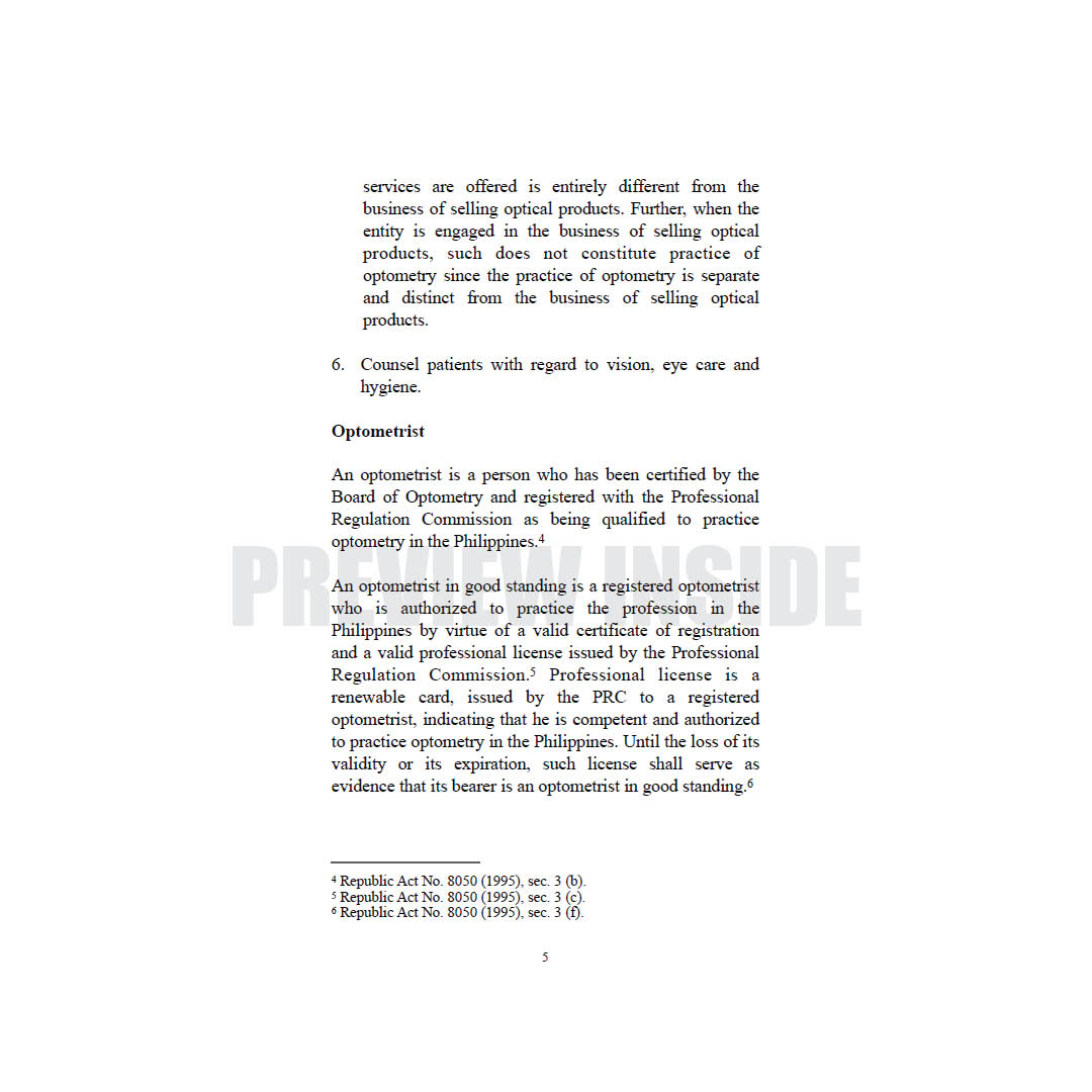 Optometry Law, Ethics, Jurisprudence and Practice Management - Image 7