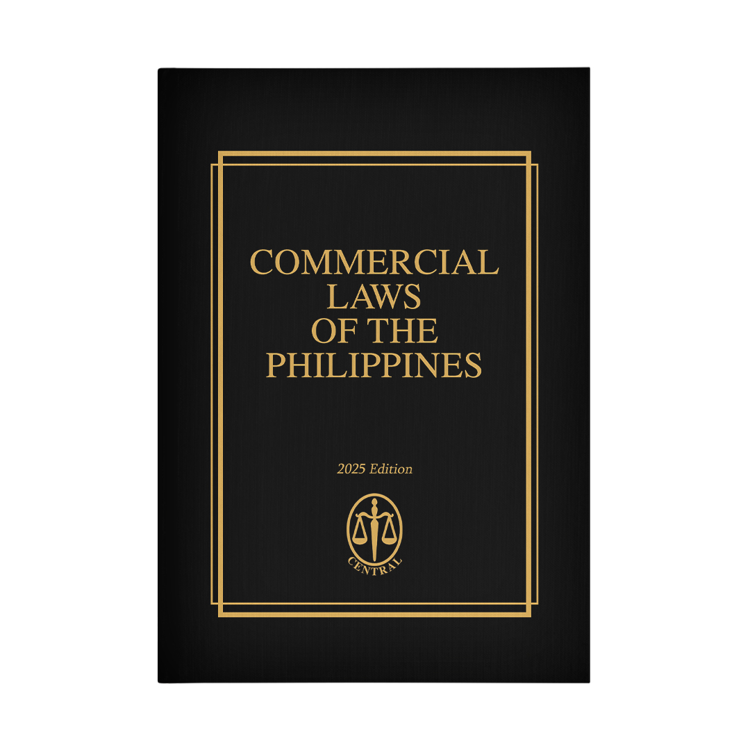 Commercial Laws of the Philippines (Lawyer’s Edition)