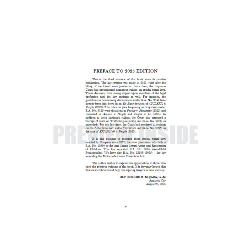 Special Penal Laws: Concepts and Jurisprudence (Volume 2) - Image 3