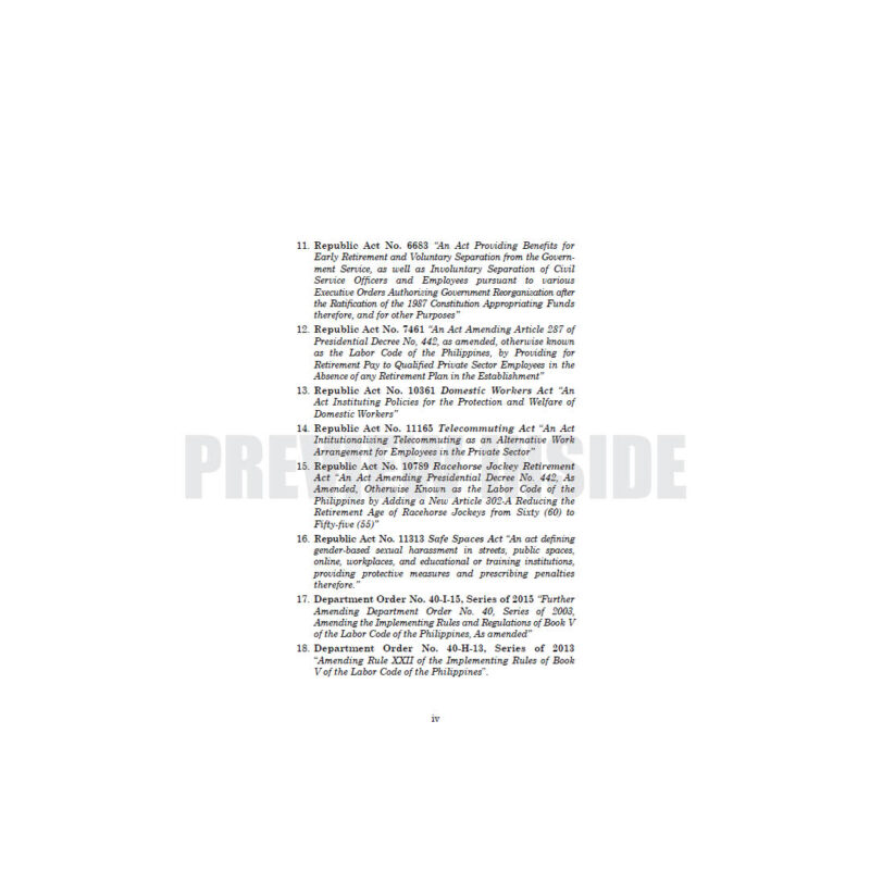 The Labor Code of the Philippines (Lawyer’s Edition) - Image 3