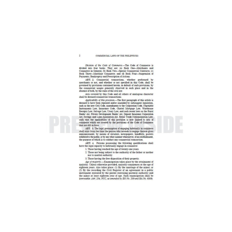 Commercial Laws of the Philippines (Lawyer’s Edition) - Image 6