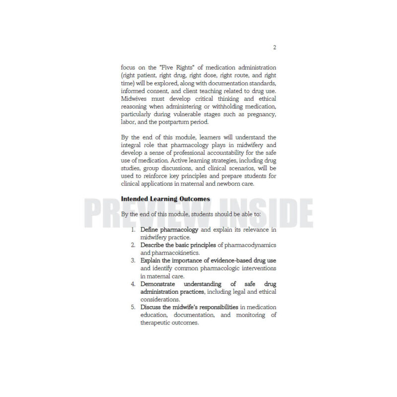 Pharmacology in Midwifery Practice - Image 7