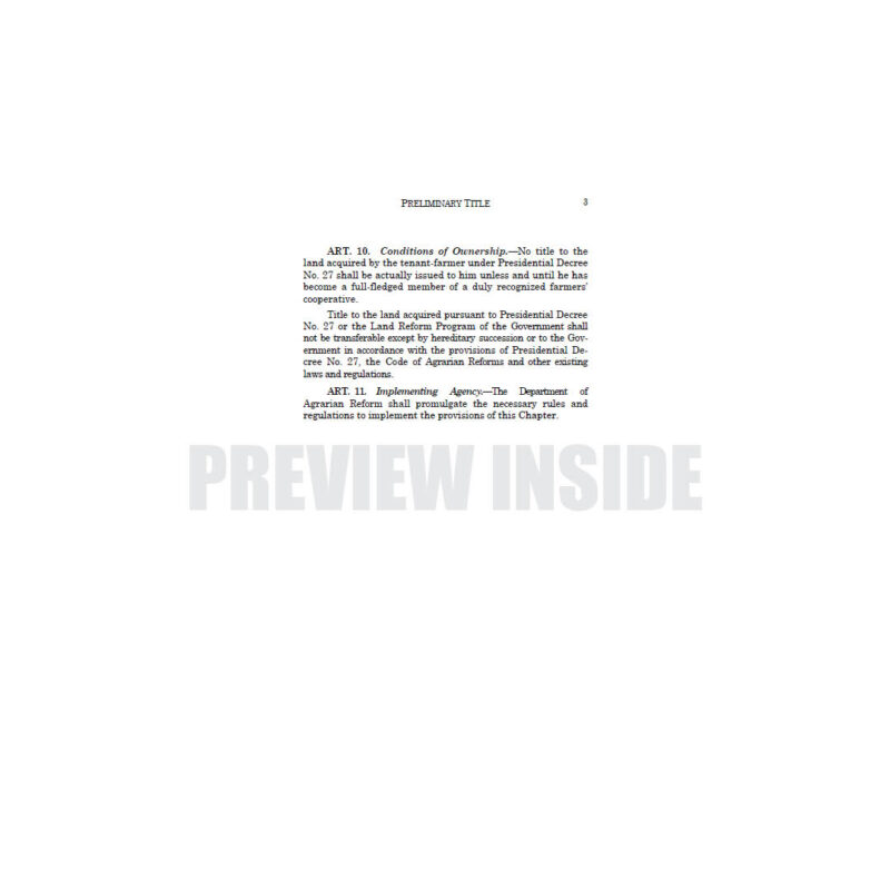 The Labor Code of the Philippines (Lawyer’s Edition) - Image 7