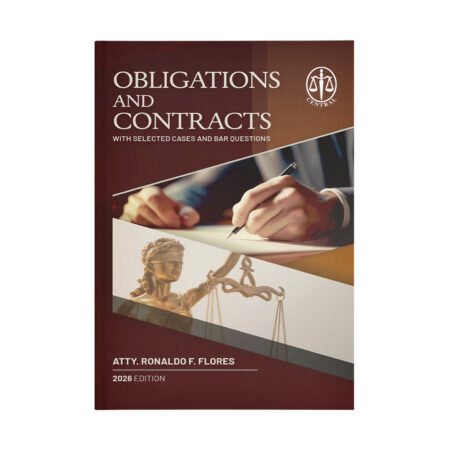 Obligations and Contracts (With Selected Cases and Bar Questions)