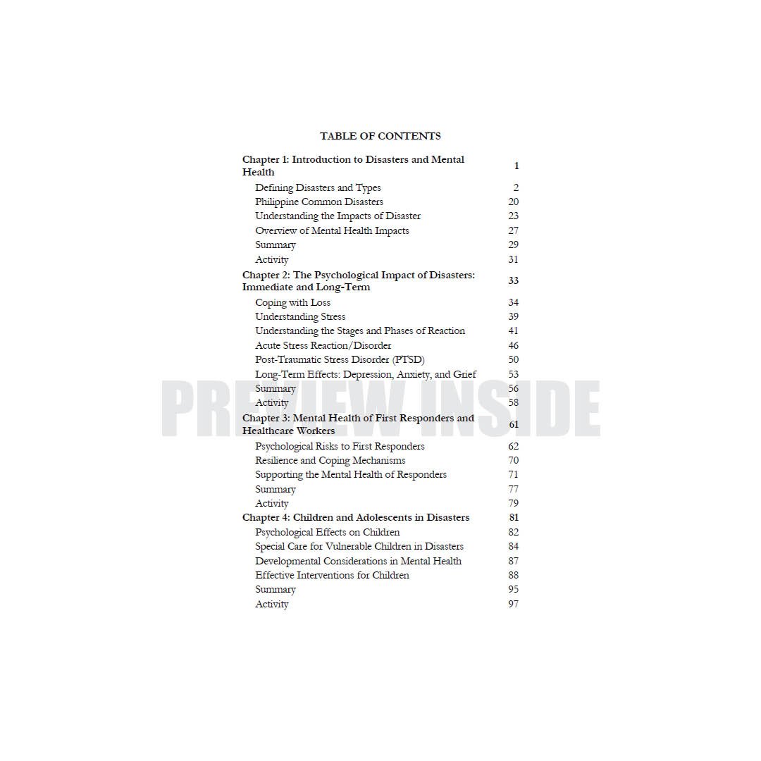 Disaster and Mental Health - Image 2