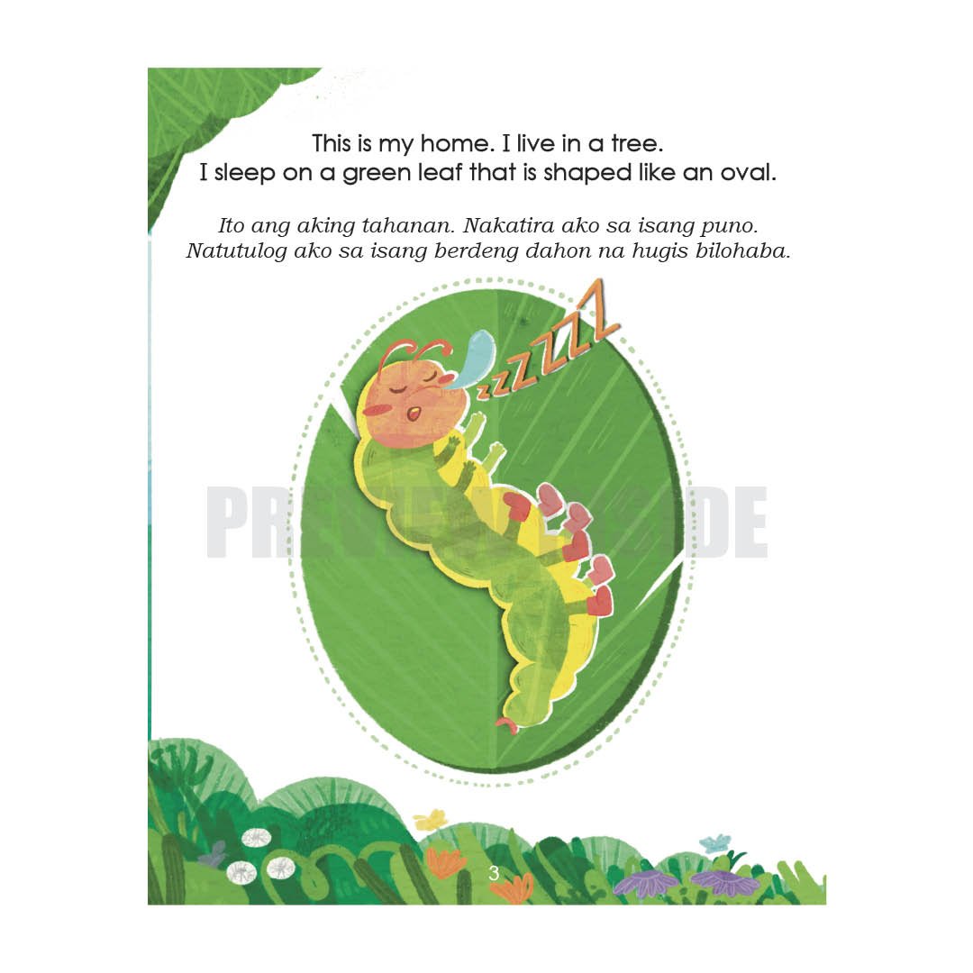 Ud the Little Caterpillar: A Wiggly Journey to Numbers and Shapes - Image 4