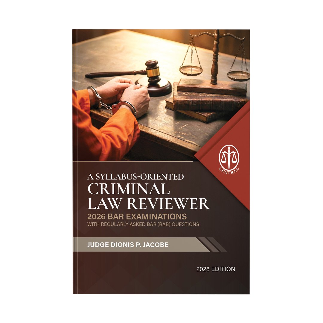 A Syllabus-Oriented Criminal Law Reviewer (2026 Bar Examinations)