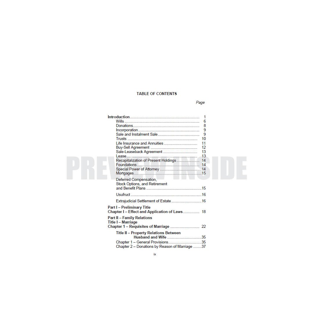 Handbook for Estate Planning and Settlement - Image 2