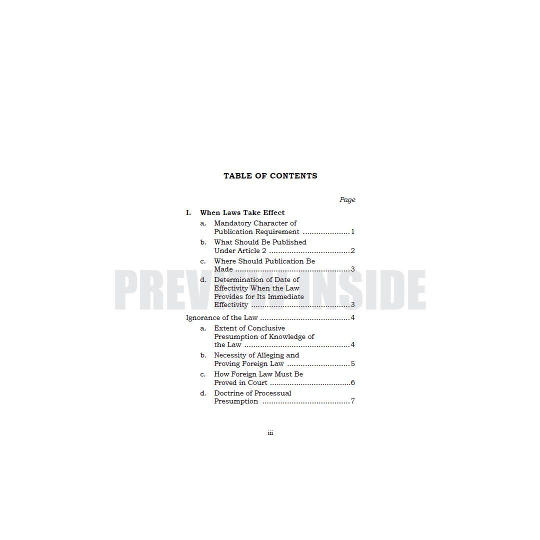 The Final Hour: Civil Law Reviewer for the Bar - Image 2