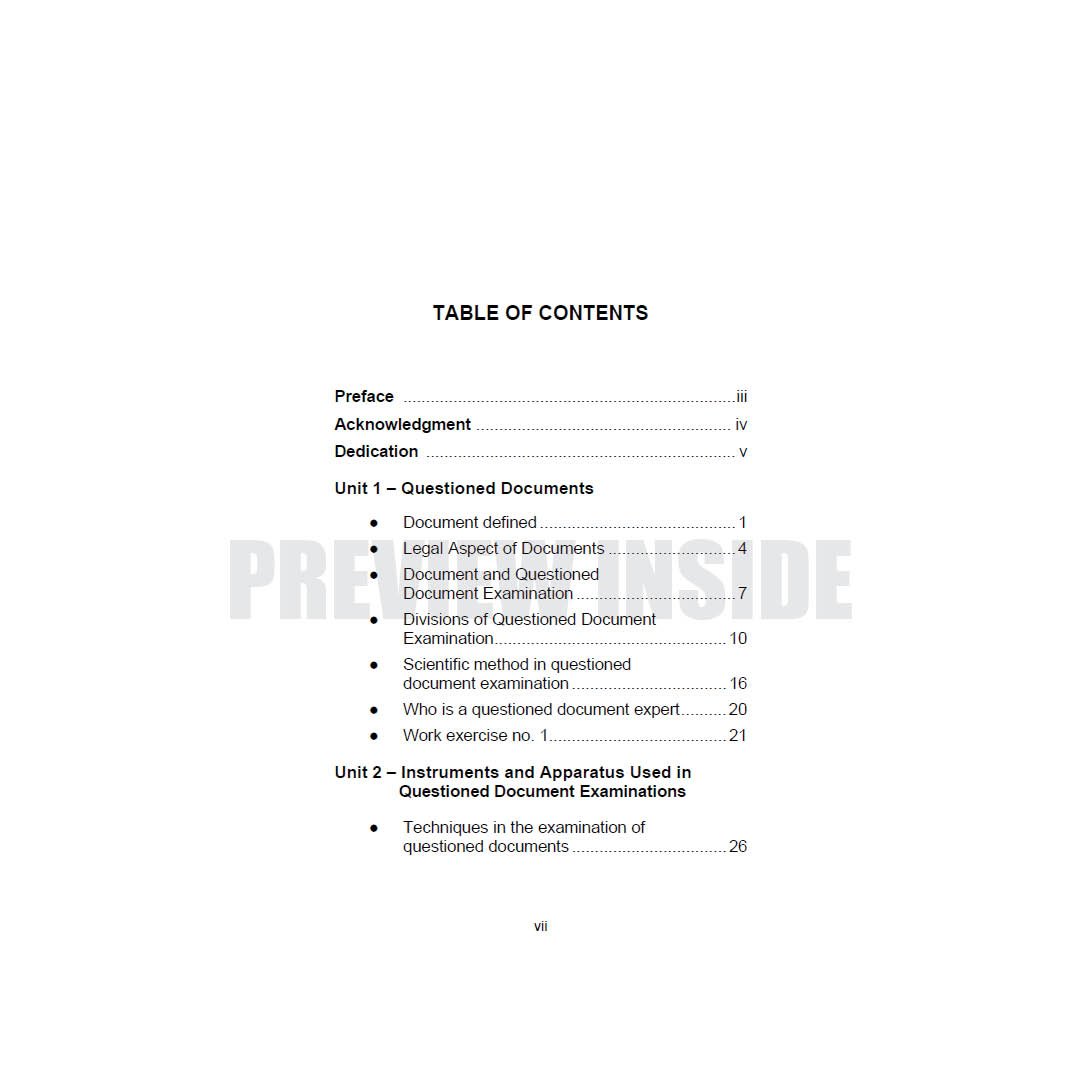 Questioned Documents Examination Handbook - Image 2