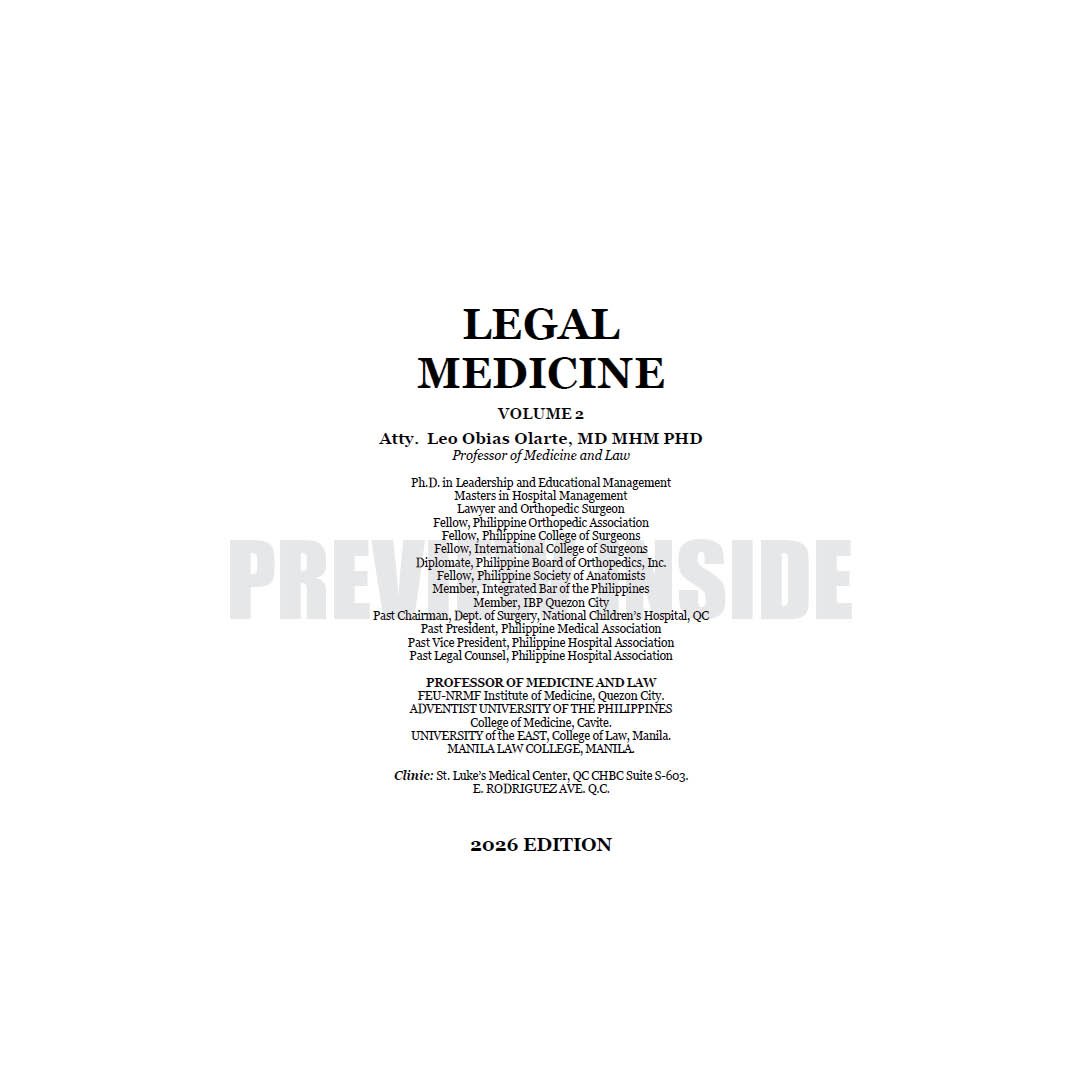 Legal Medicine (Volume 2) - Image 2