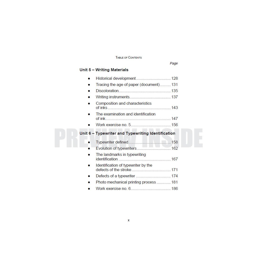 Questioned Documents Examination Handbook - Image 5