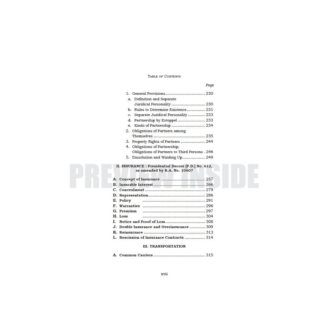 Top Notes in Commercial Law: 2026 Bar Exam Syllabus-Based Reviewer - Image 6