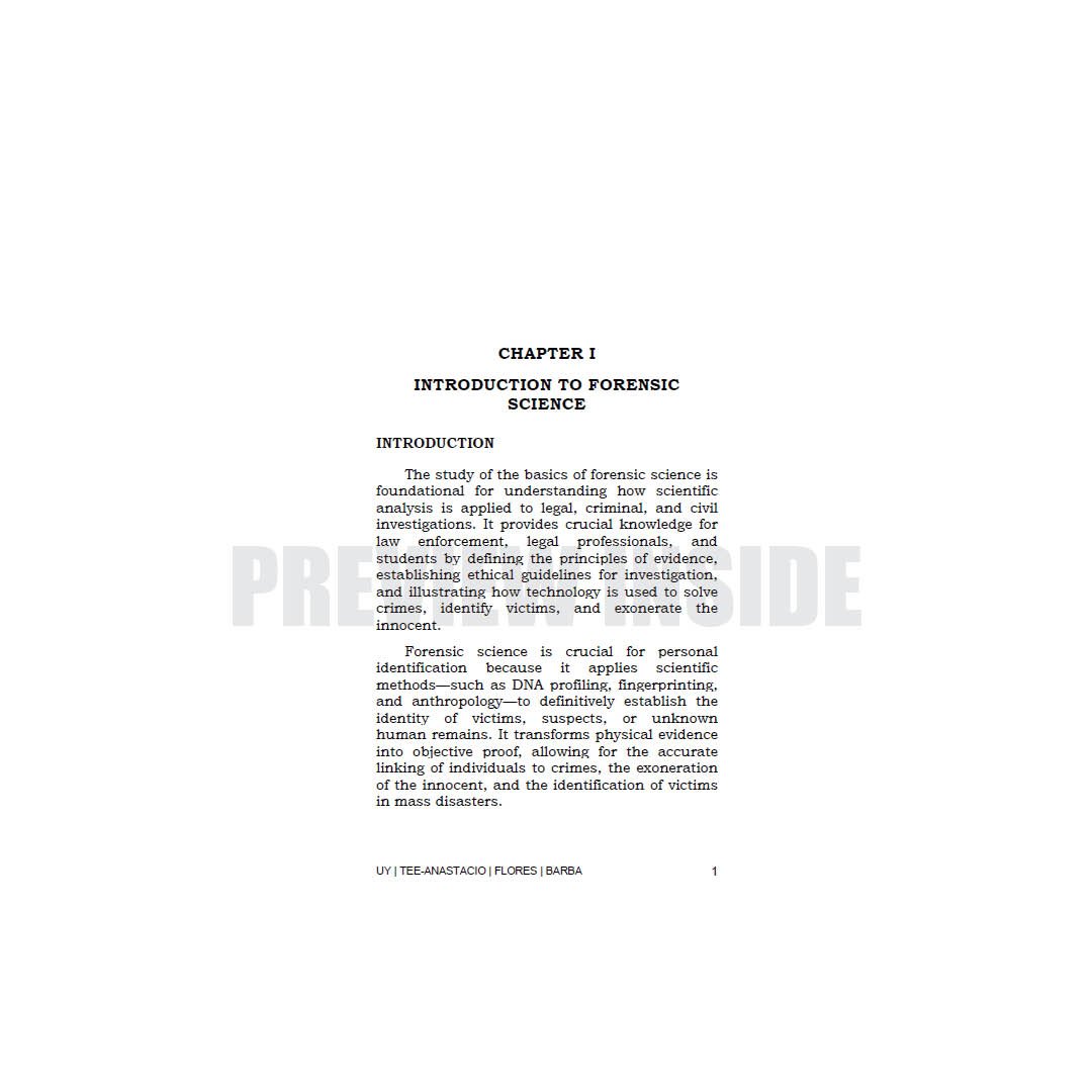 Personal Identification Techniques: Forensic Fingerprint Examination - Image 7