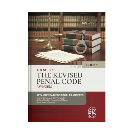 Act No. 3815 The Revised Penal Code (Book I)