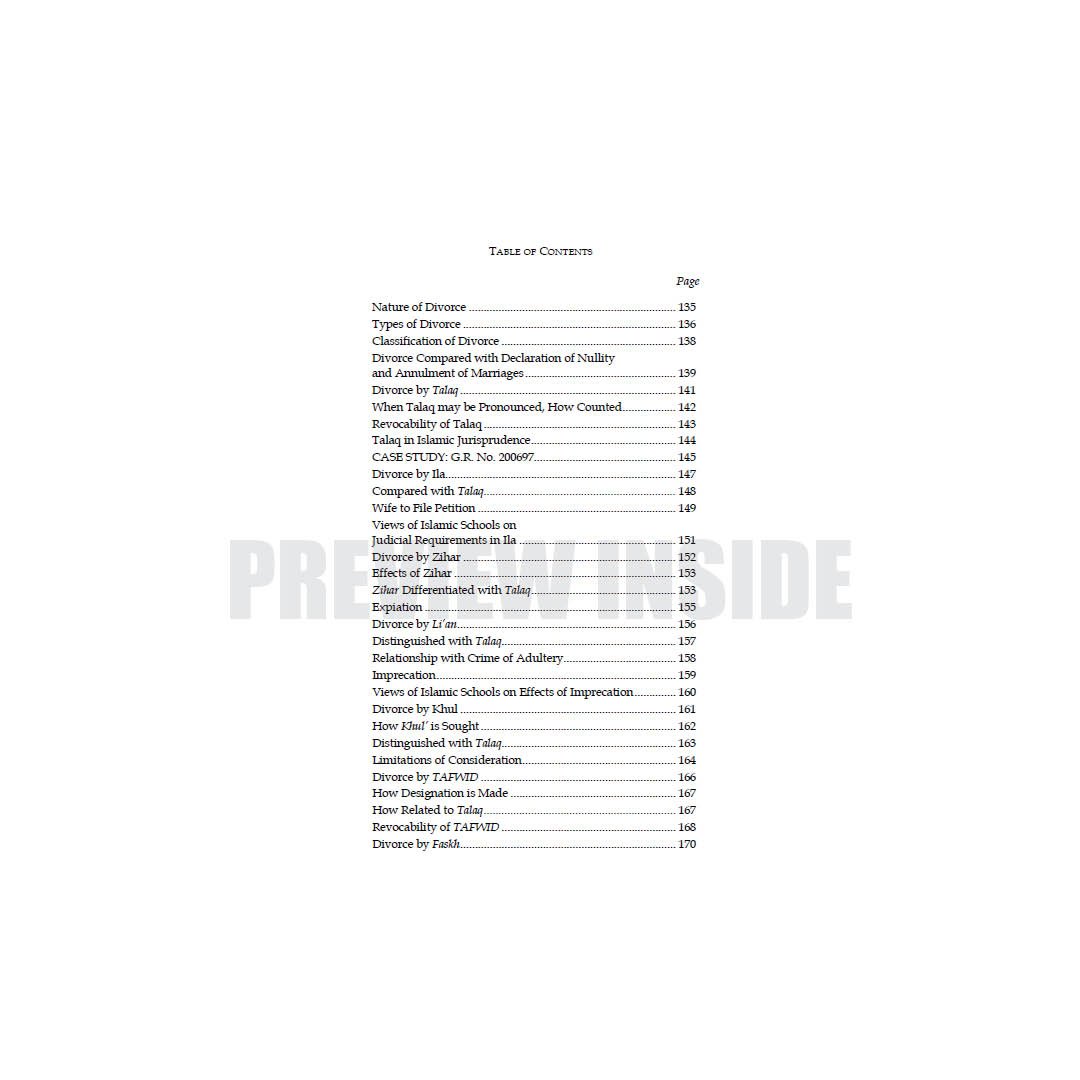 Handbook on Philippine Muslim Law on Marriage and Divorce with Shari’a Court Procedures - Image 6