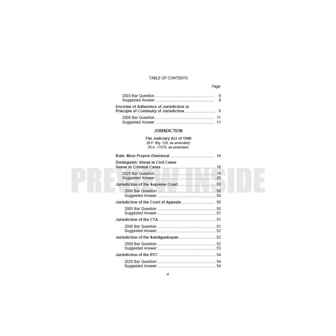 Remedial Law Volume 1: The 1997 Rules of Civil Procedure - Image 3