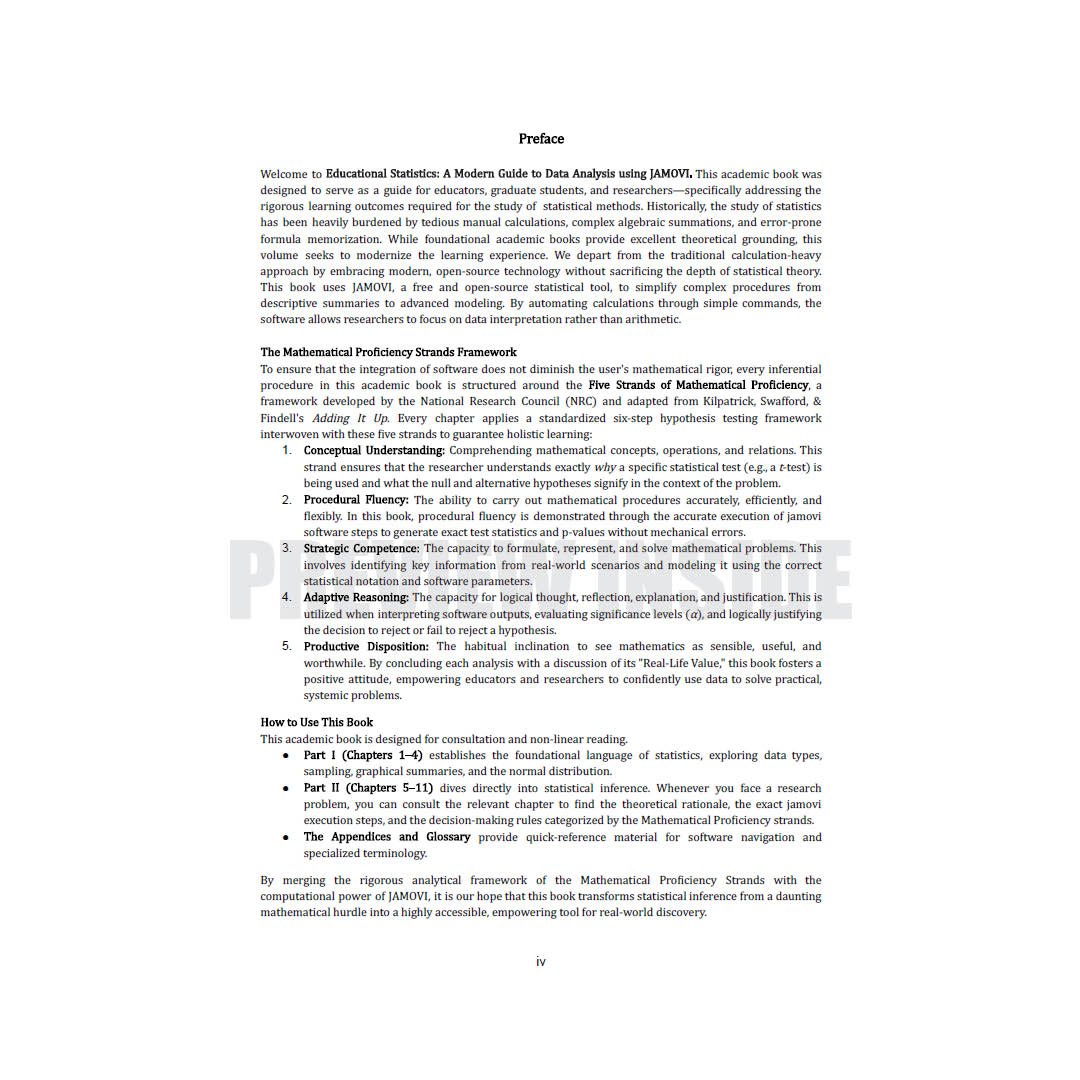 Educational Statistics: A Modern Guide to Data Analysis using JAMOVI - Image 3