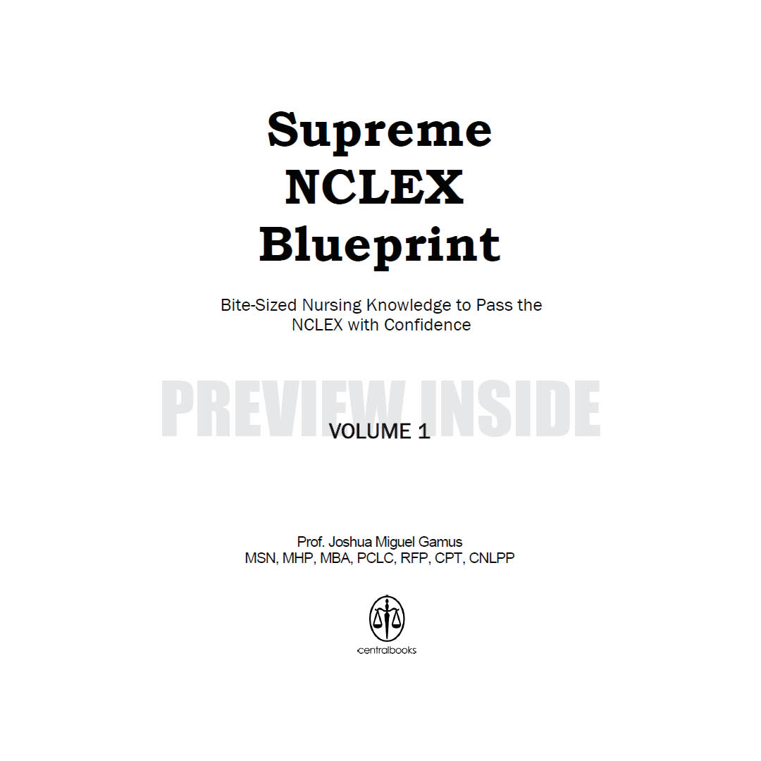 Supreme NCLEX Blueprint (Volume I) - Image 2