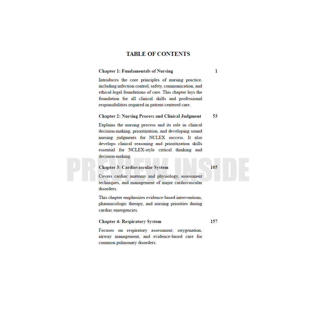 Supreme NCLEX Blueprint (Volume I) - Image 3