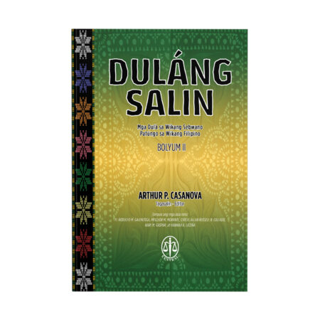 DULÁNG SALIN Bolyum 2 (Mga Dulâ sa Wikang Sebwano Patungo sa Wikang Filipino)
