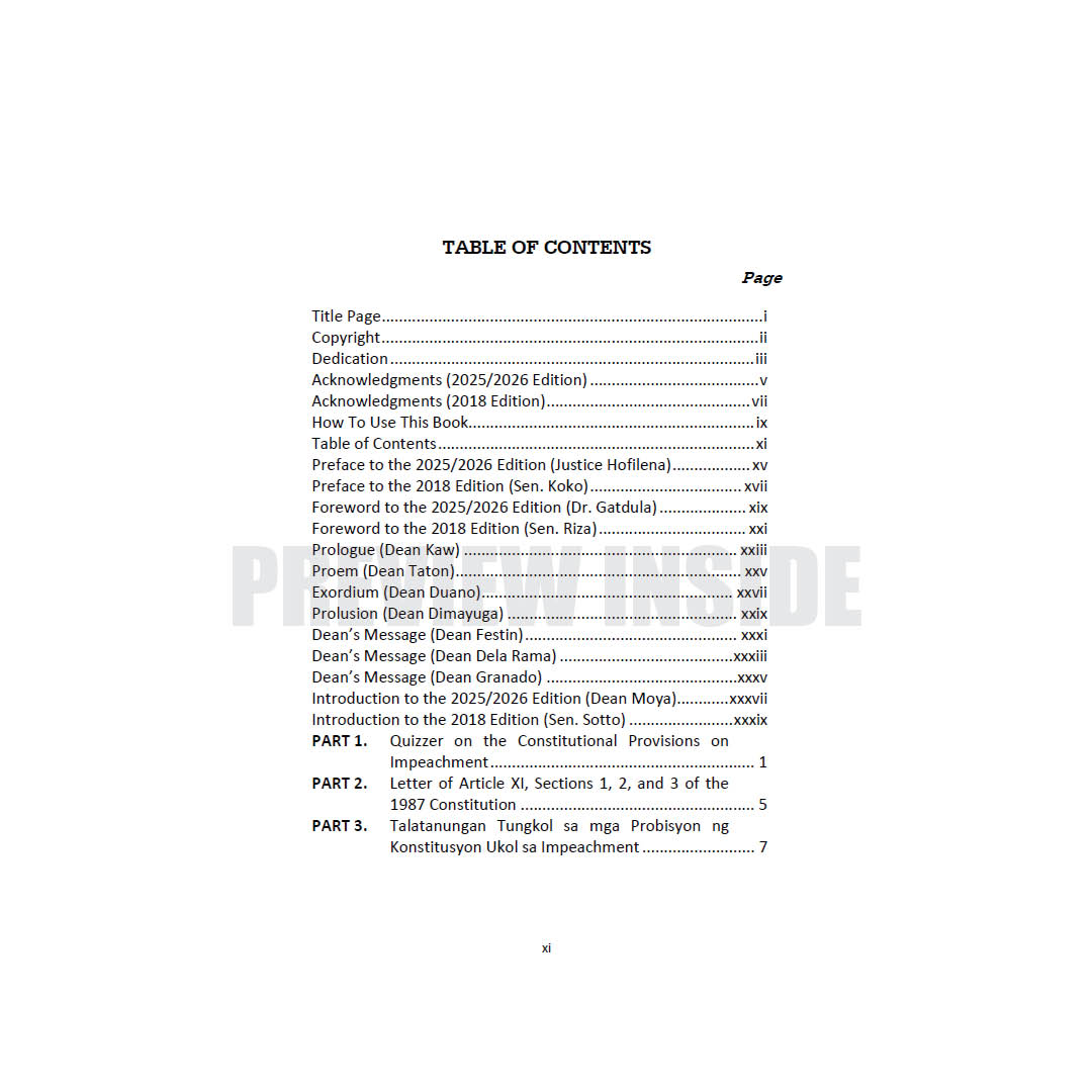 Hornbook on Senate Impeachment Trials - Image 2