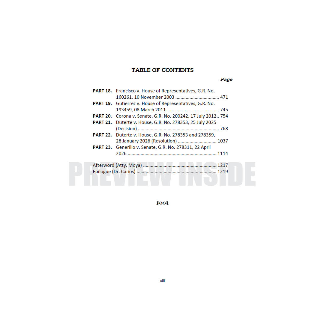 Hornbook on Senate Impeachment Trials - Image 4