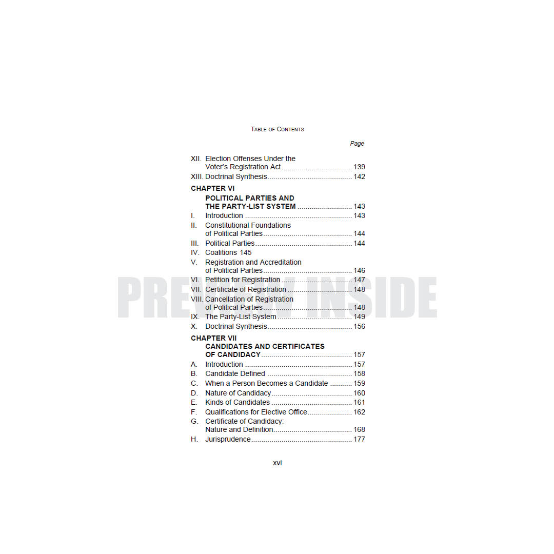 Election Law: A Comprehensive Treatise on the Philippine Electoral System - Image 5