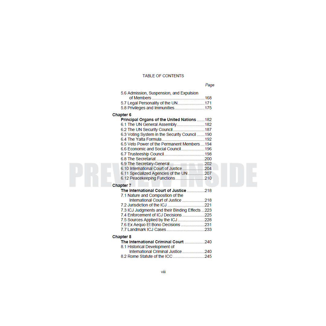 Public International Law: Principle, Institutions, Jurisprudence, and Contemporary Developments - Image 5