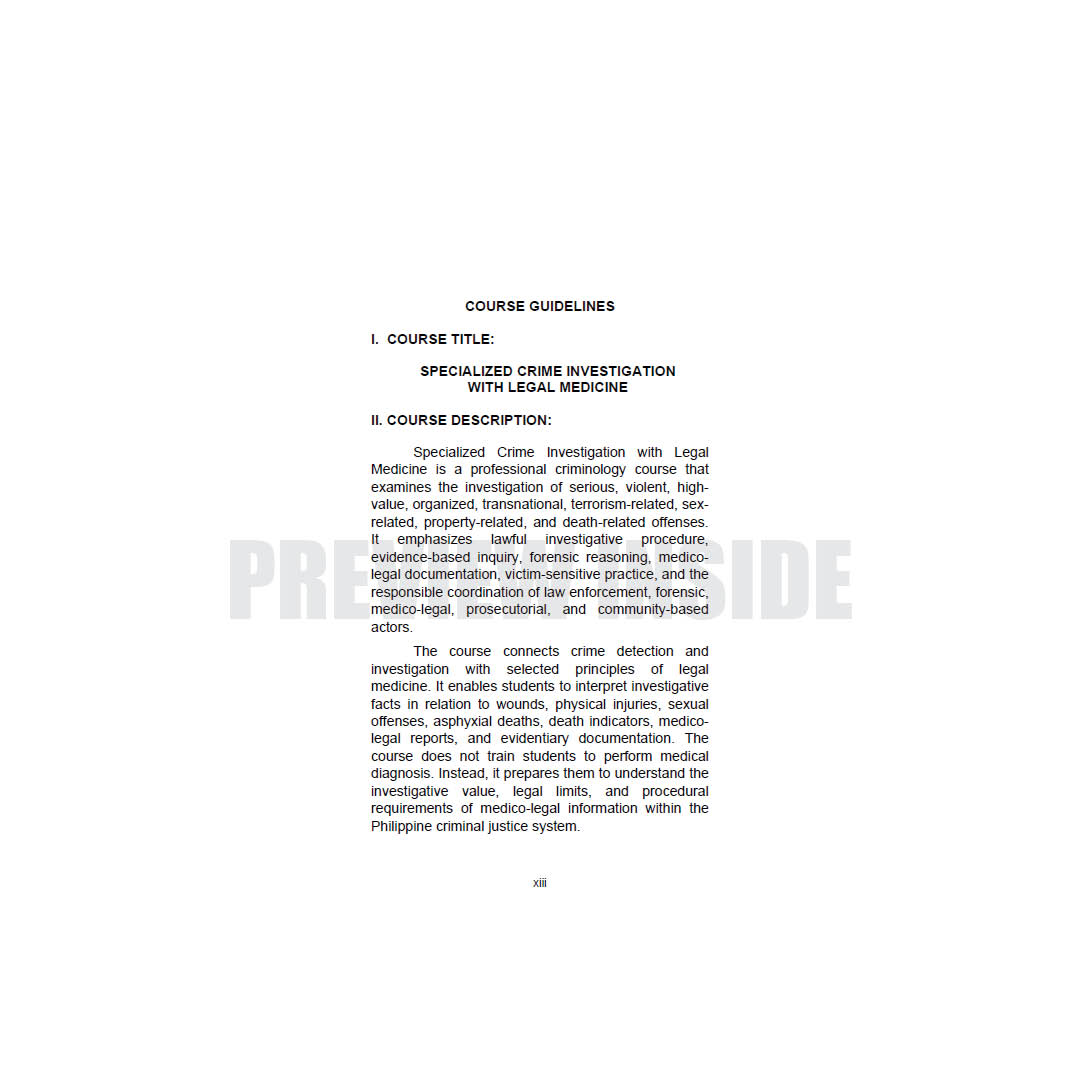 Specialized Crime Investigation with Legal Medicine - Image 7