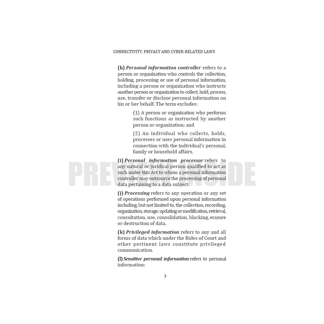 Connectivity, Privacy and Cyber-Related Laws - Image 7