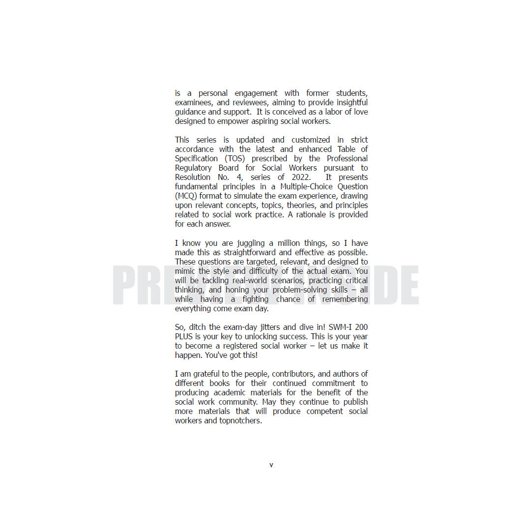 SWM-I 200 PLUS: An Essential Supplement for Board Exam Review on Working with Individuals and Families - Image 4