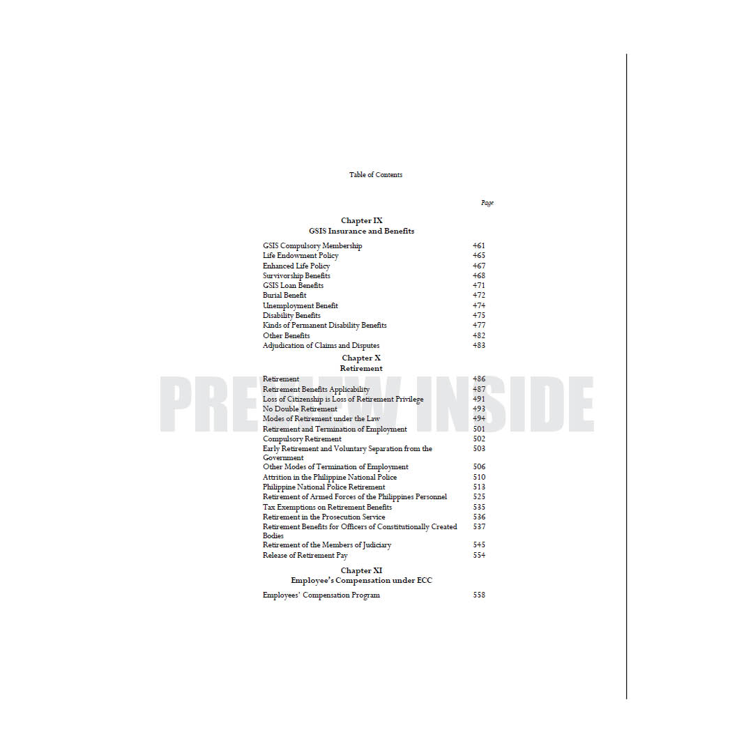 A Compilation Of Labor Standards, Civil Service Rules And Cases In The Public Sector - Image 5