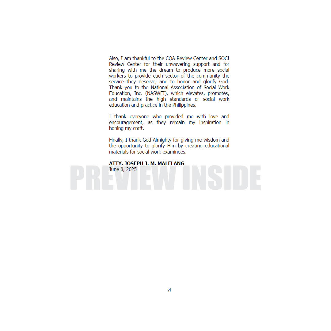 SWM-I 200 PLUS: An Essential Supplement for Board Exam Review on Working with Individuals and Families - Image 5